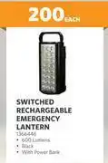 BUCO Switched rechargeable emergency lantern 1366446-each offer