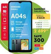 Edgars Samsung galaxy a04s smartphone offer