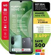 Edgars Huawei nova y70 smartphone offer