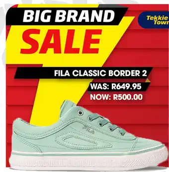 Tekkie Town Fila classic border 2 offer