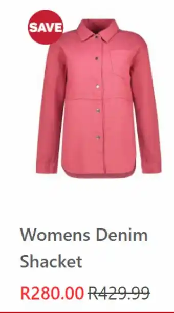 Pick N Pay Clothing Womens denim shacket offer