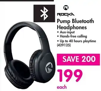 Makro Pump Bluetooth Headphones offer
