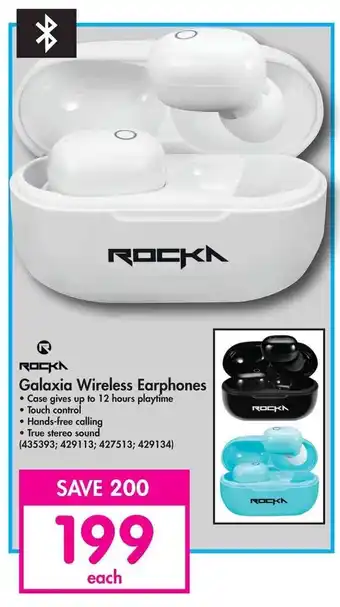 Makro Rock Galaxia Wireless Earphones offer