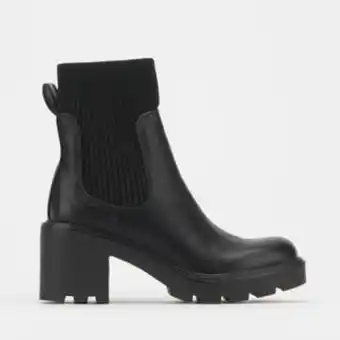 Zando Jumbo vera blum x de caro block heel ankle boot black1 offer
