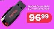 PEP Sandisk cruzer blade 2.0 flash drive 32gb offer