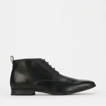 Zando Pierre cardin venture lace up formal boots black offer