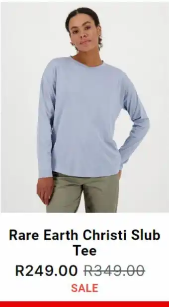 Cape Union Mart Rare earth christi slub tee offer