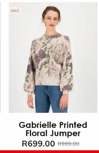Gabrielle printed floral jumper