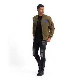 The Cross Trainer Alpha nasa badges battlewash jacket offer