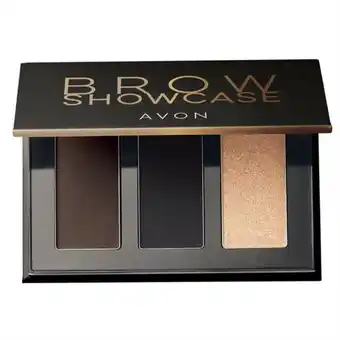 Avon brow dark showcase palette 4.2 grams