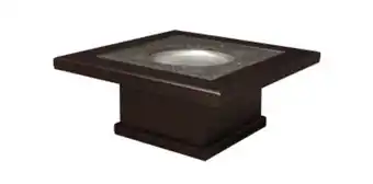 Java coffee table, dark walnut