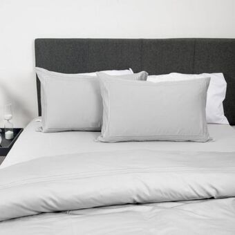 T440 bamboo pillowcases pairs - light grey