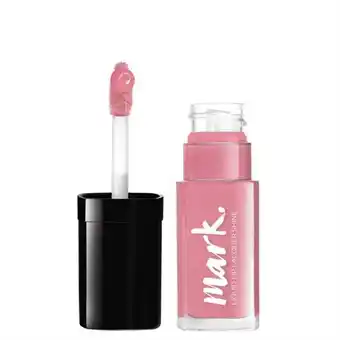 AVON Mark blushing liquid lip lacquer shine 7ml offer