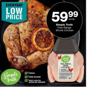 Checkers Simple Truth Free-Range Whole Chicken offer