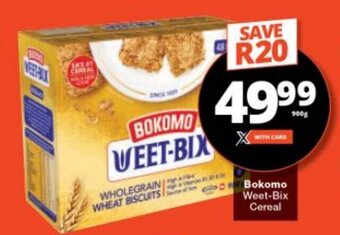 Checkers Bokomo Weet-Bix Cereal offer
