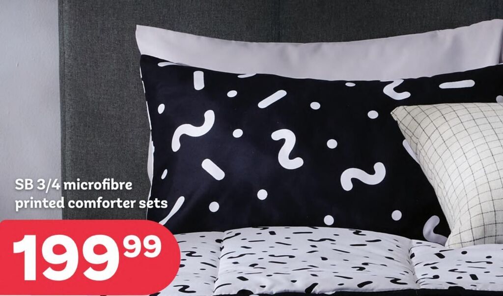 Comforter single bed offer at PEP