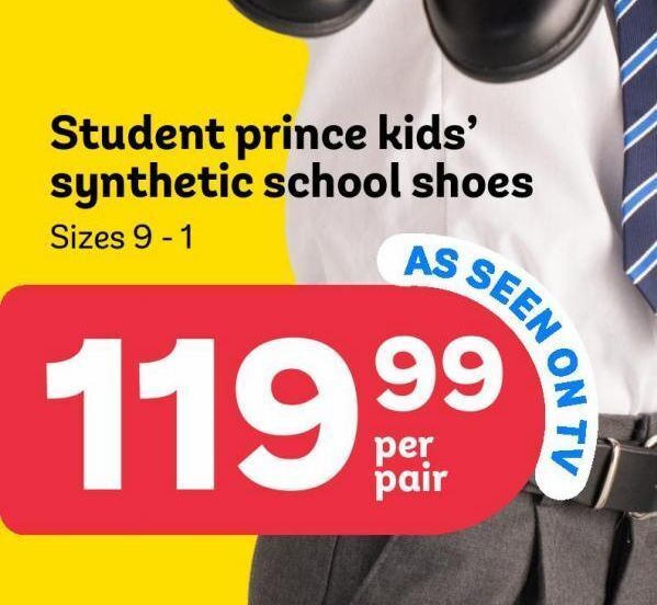 School on sale shoes offers