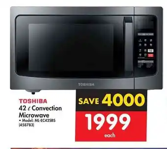 Makro TOSHIBA 42 L Convection Microwave offer