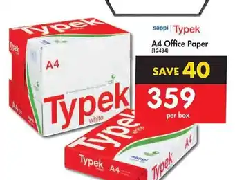 Makro sappi Typek A4 Office Paper offer