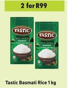 Game Tastic basmati rice-for 2 x 1kg offer