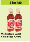 Game Wellington's sweet chilli sauce-for 2 x 700ml offer