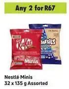 Game Nestle minis assorted-for any 2 x 32 x 135g offer