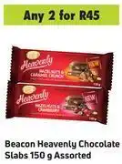Game Beacon heavenly chocolate slabs assorted-for any 2 x 150g offer