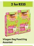 Game Vitagen dog food assorted-for 2 x 8kg offer