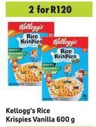 Game Kellogg's rice krispies (vanilla)-for any 2 x 600g offer