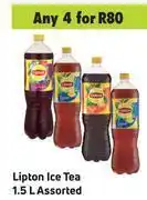 Game Lipton ice tea assorted-for any 4 x 1.5l offer