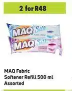 Game Maq fabric softener refill assorted-for 2 x 500ml offer