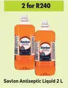Game Savlon antiseptic liquid-for 2 x 2l offer