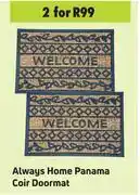 Game Always home panama coir doormat-for 2 offer