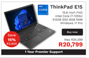 Lenovo think pad e15