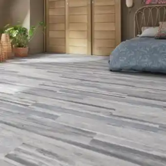 Leroy Merlin Vinyl flooring click system artens ocean blue 94cm x 15cm (1.4m2/box) offer