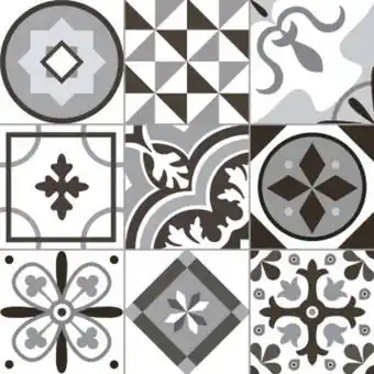 Leroy Merlin Floor tile porcelain eco vintage cementine l60cm x w60cm (2.16m2/box) offer