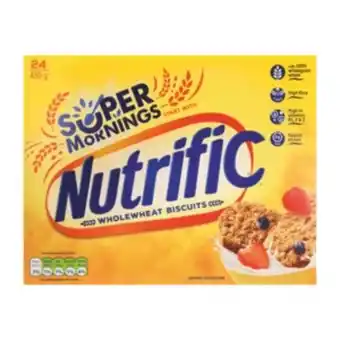 Shoprite Nutrific wholewheat biscuit cereal 450g offer