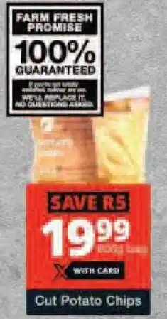 Checkers Cut Potato Chips offer