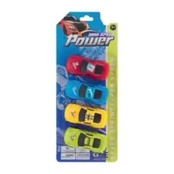 Shoprite High speed power car 4 pack offer
