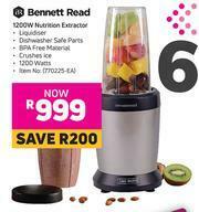 Game Bennett Read 1200W Nutrition Extractor offer