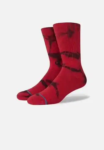 Nosten crew socks - red