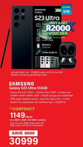 Incredible Connection SAMSUNG Galaxy S23 Ultra 512GB offer