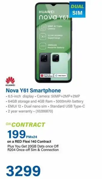 Incredible Connection Nova Y61 Smartphone offer