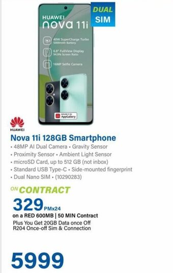 Incredible Connection Nova 11i 128GB Smartphone offer