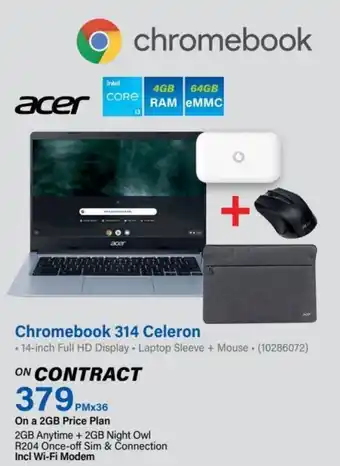 Chromebook 314 Celeron