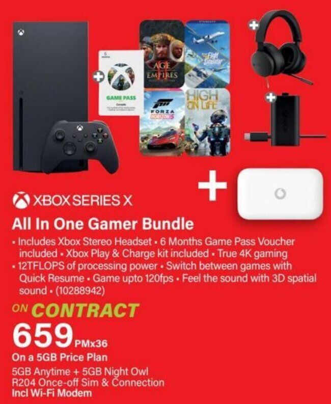 XBOX SERIES X All In One Gamer Bundle offer at Incredible Connection