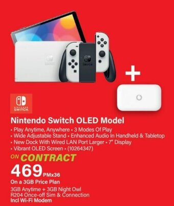 Incredible Connection Nintendo Switch OLED Model offer