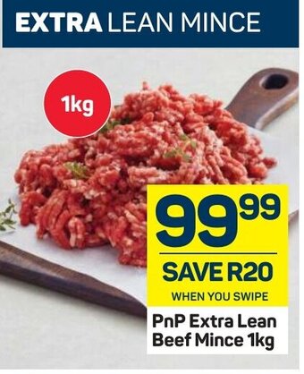 Pick n Pay PnP Extra Lean Beef Mince 1kg offer
