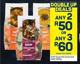Pick n Pay PnP Soup Mix Assorted 600-800g offer