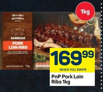 Pick n Pay PnP Pork Loin Ribs 1kg offer
